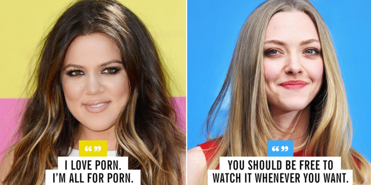 1200px x 600px - Celebrities Talking About Porn