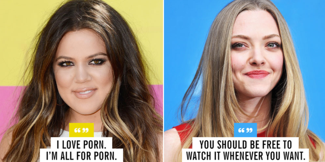 640px x 320px - Celebrities Talking About Porn