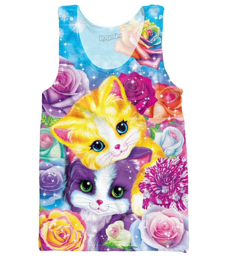 lisa frank cat shirt