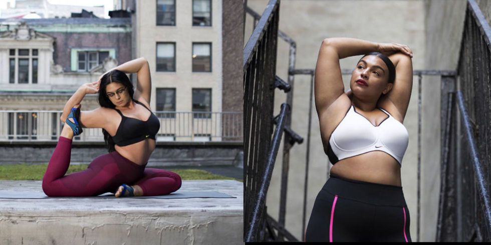 Nike Features Curvier Models in Sports Ads