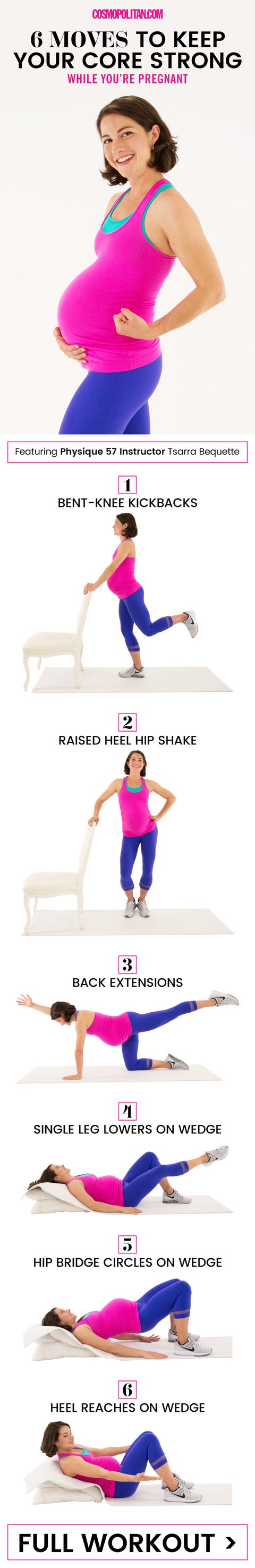 Safe Prenatal Core Exercises — 6 Safe Ways to Work Your Core While You're Pregnant from Physique57 Safe Prenatal Core Exercises — 6 Safe Ways to Work Your Core While You're Pregnant from Physique57