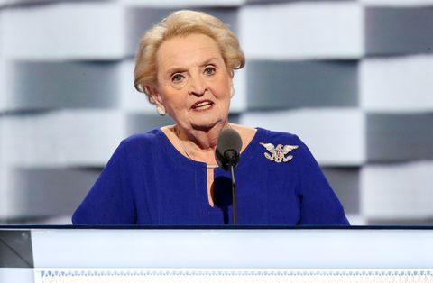 Madeleine Albright Celebrates Hillary Clinton's Historical Night With ...