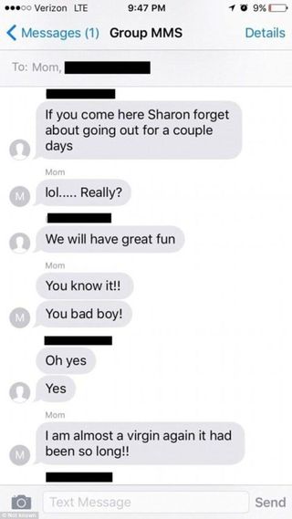 This Woman Received a Bunch of Her Mom's Sexts After She Accidentally ...