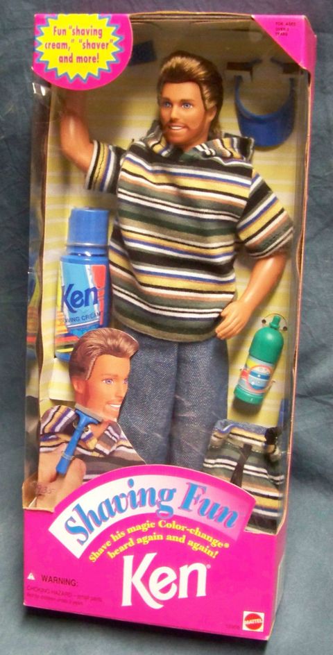 shaving ken doll 80s