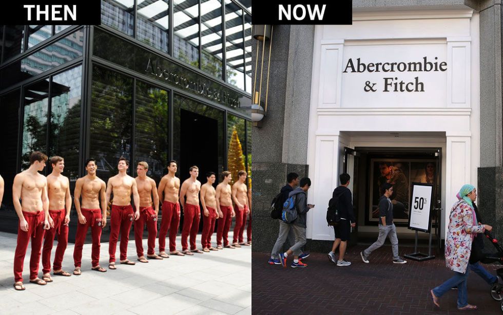 9 Signs Abercrombie & Fitch Isn't What It Used To Be