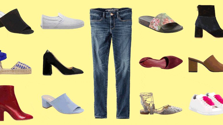 The Right Shoes To Wear With Every Colour Jeans You Own