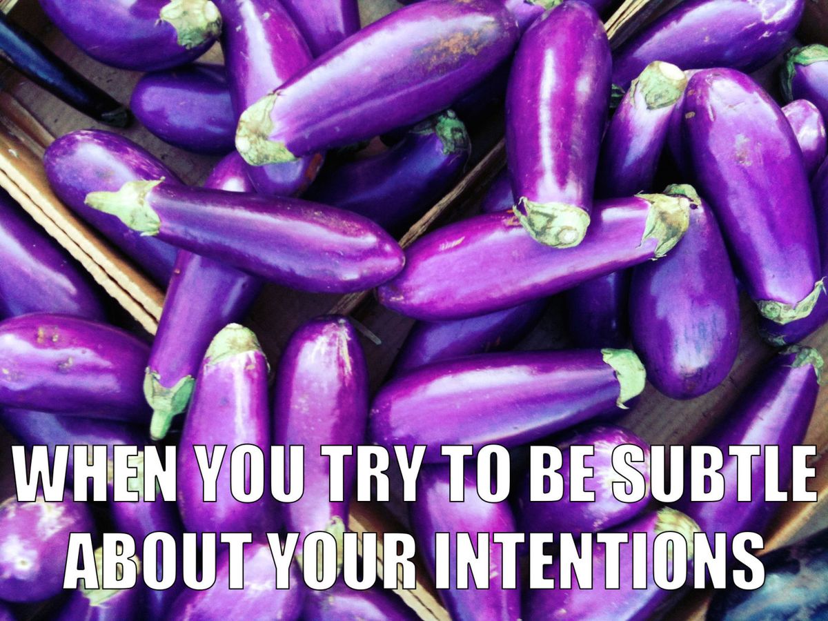 17 Times the Eggplant Emoji Was Too Real