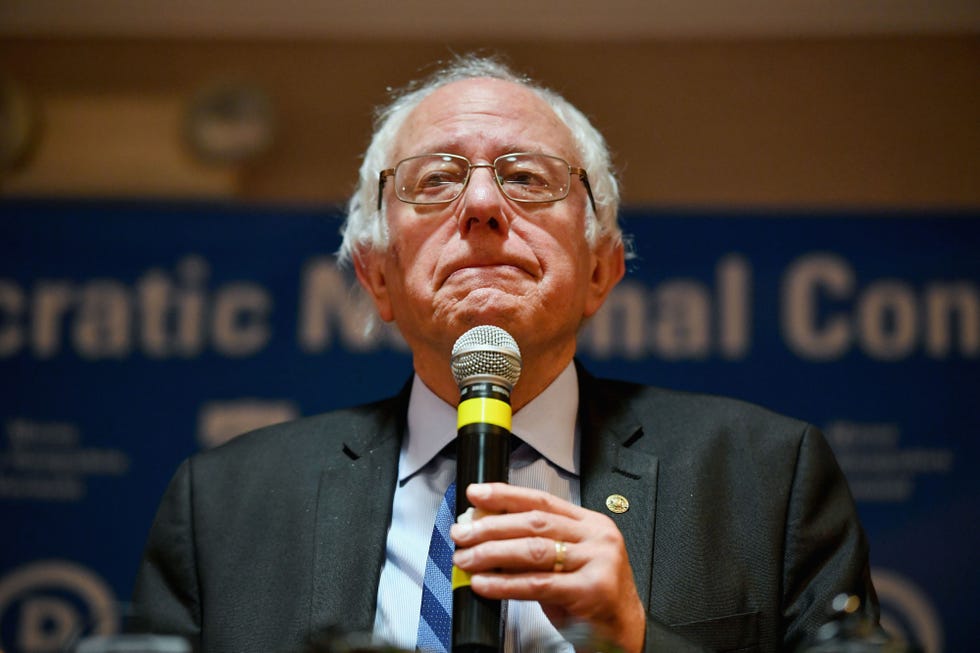 Here's Why Bernie Sanders Wasn't Smiling During Hillary Clinton's DNC ...