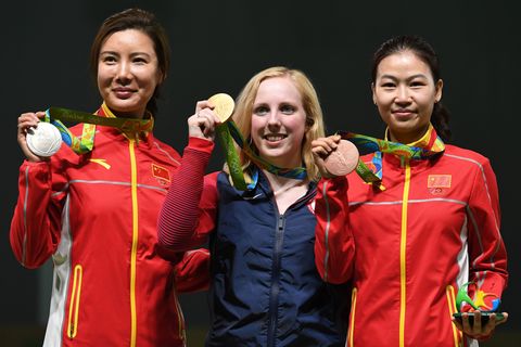 Virginia Ginny Thrasher First Gold Medal USA Rio - Teen Shooter First ...