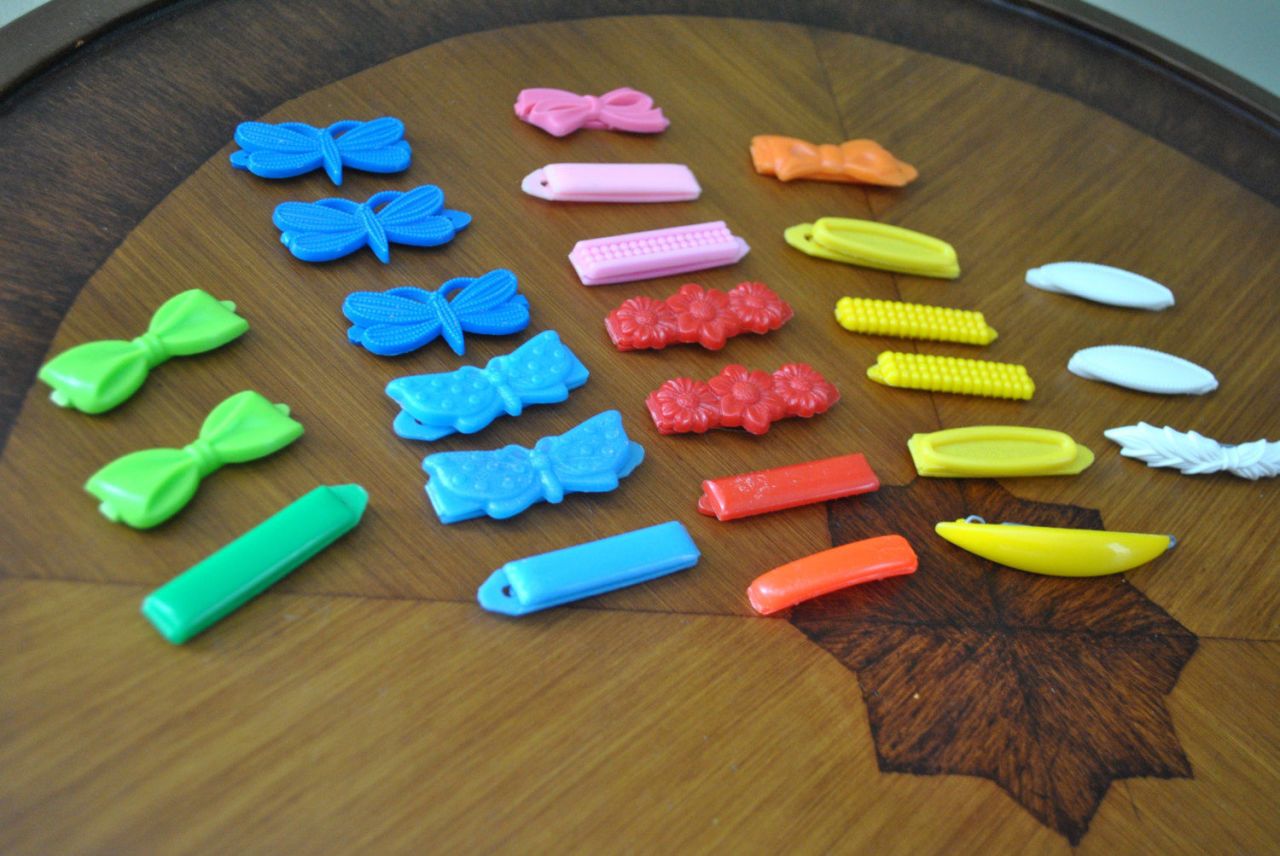 Plastic sale hair slides