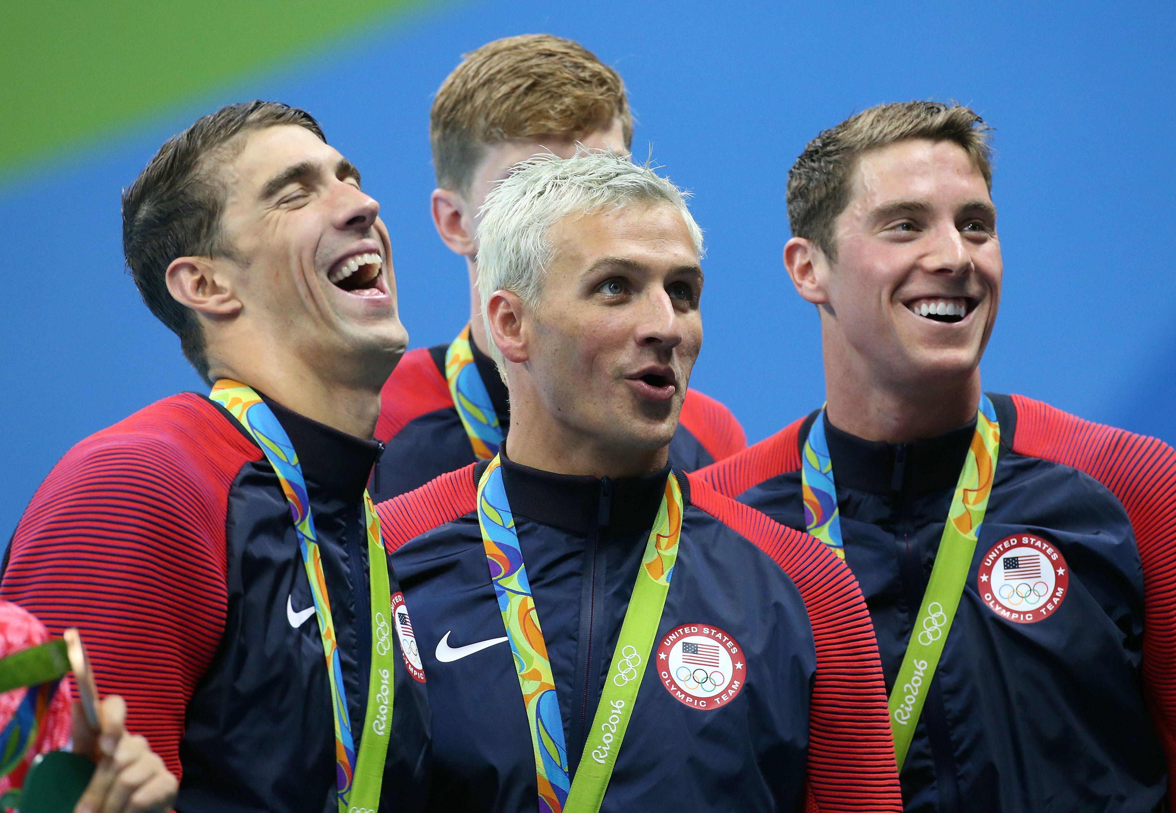 Ryan Lochte S Air Turns Green Swimmer Blonde Hair Ryan Lochte S Air Turns Green Swimmer Blonde Hair Because Of Chlorine