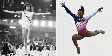 Team Usa S Olympic Gymnastics Uniforms Through The Years Photos