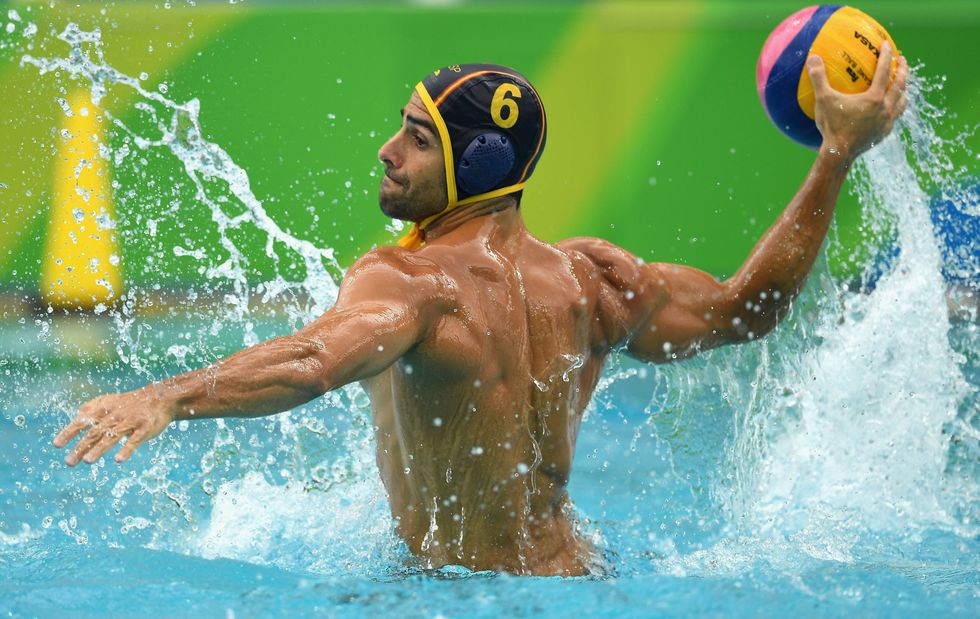 Fun, Ball, Fluid, Recreation, Leisure, Personal protective equipment, Water polo, Sports gear, Water polo cap, Ball game, 