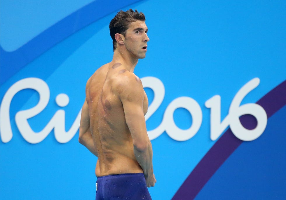 Michael Phelps Had a Major Wardrobe Malfunction Before His Gold Medal