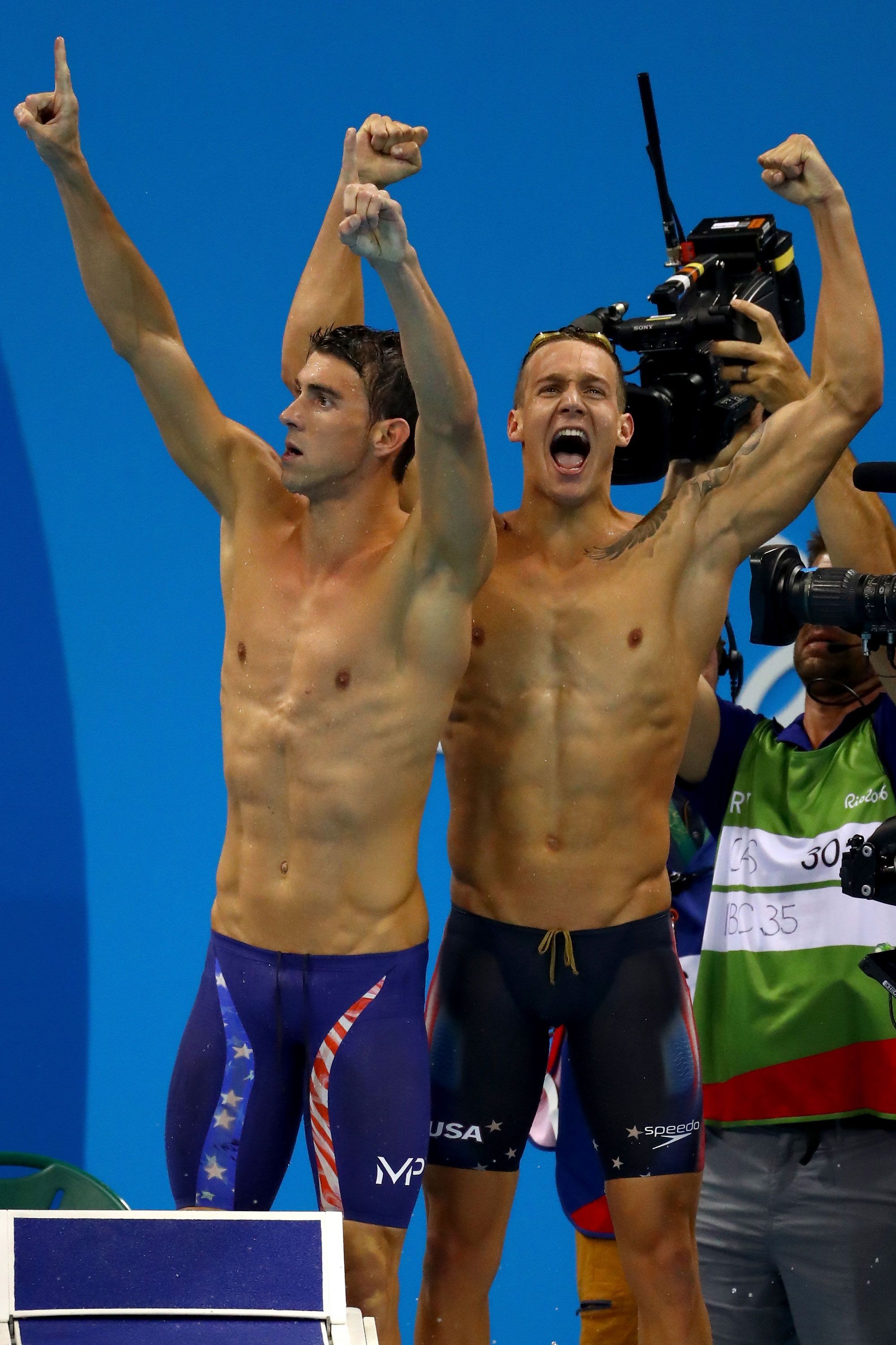 Phelps bulge michael Ryan Lochte