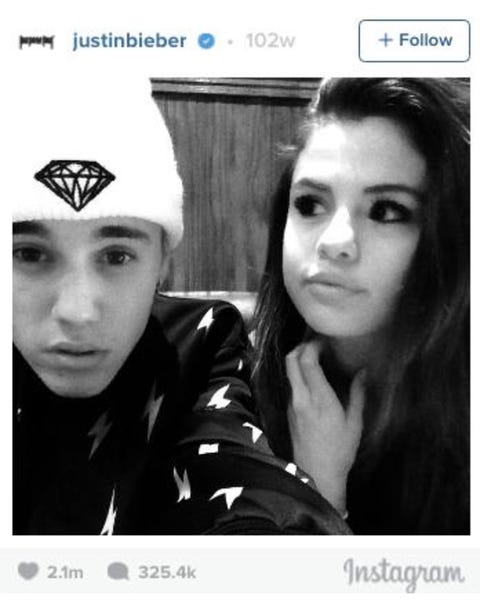 Justin Bieber Selena Gomez justin bieber selena gomez instagram