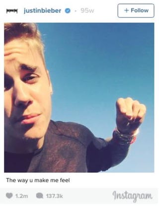 Justin Bieber justin bieber instagram