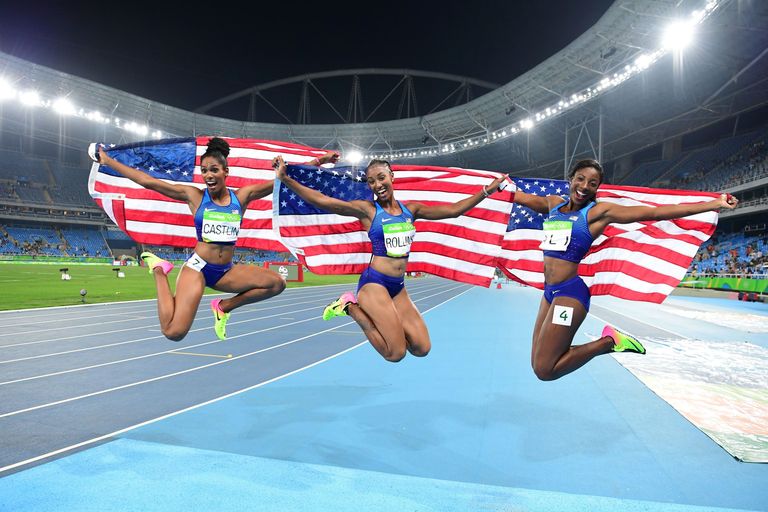 The U.S. Just Swept the Women's 100Meter Hurdles