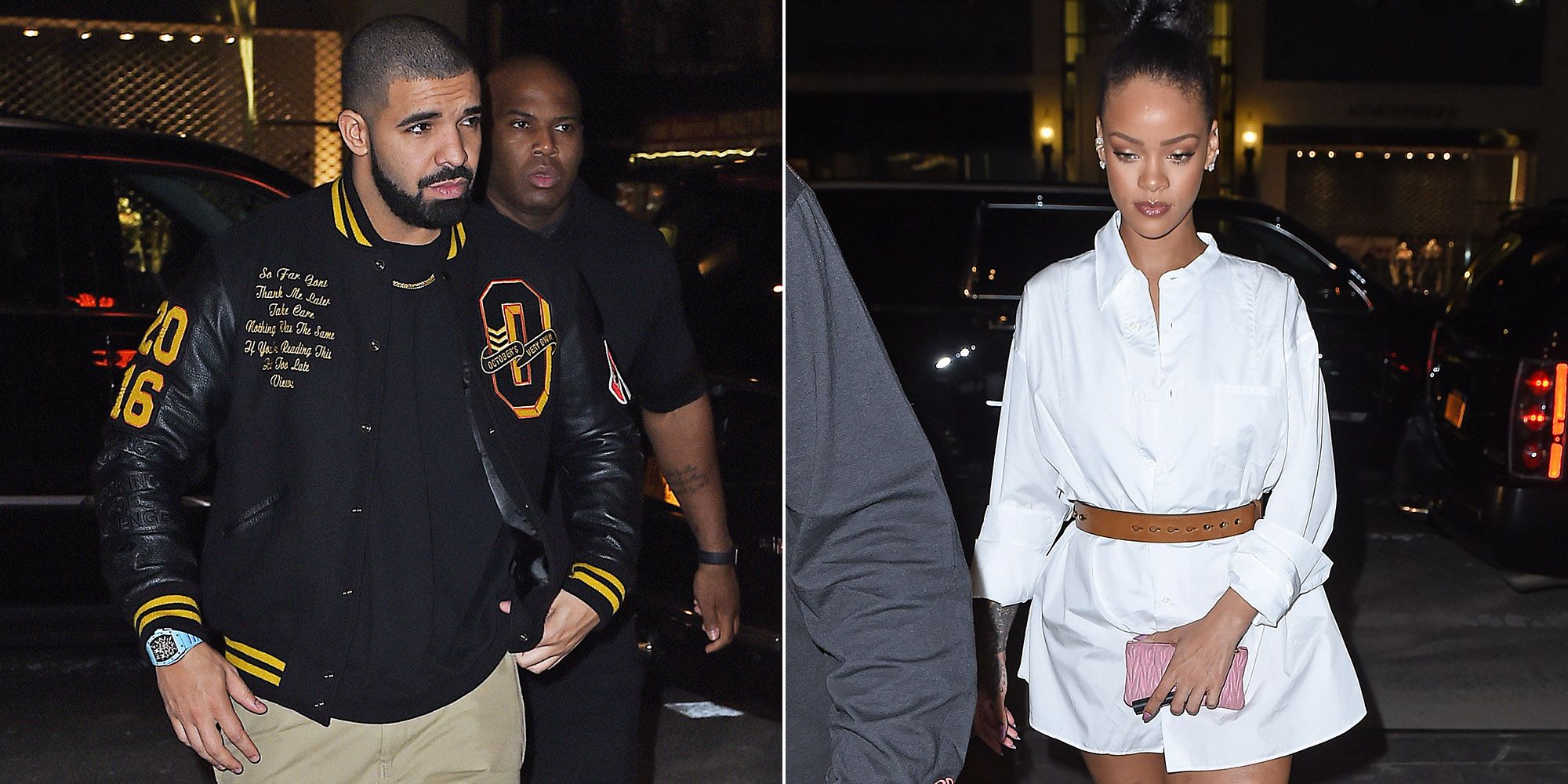 Rihanna And Drake Spotted On Dinner Date After Vmas Rihanna And Drake Photos