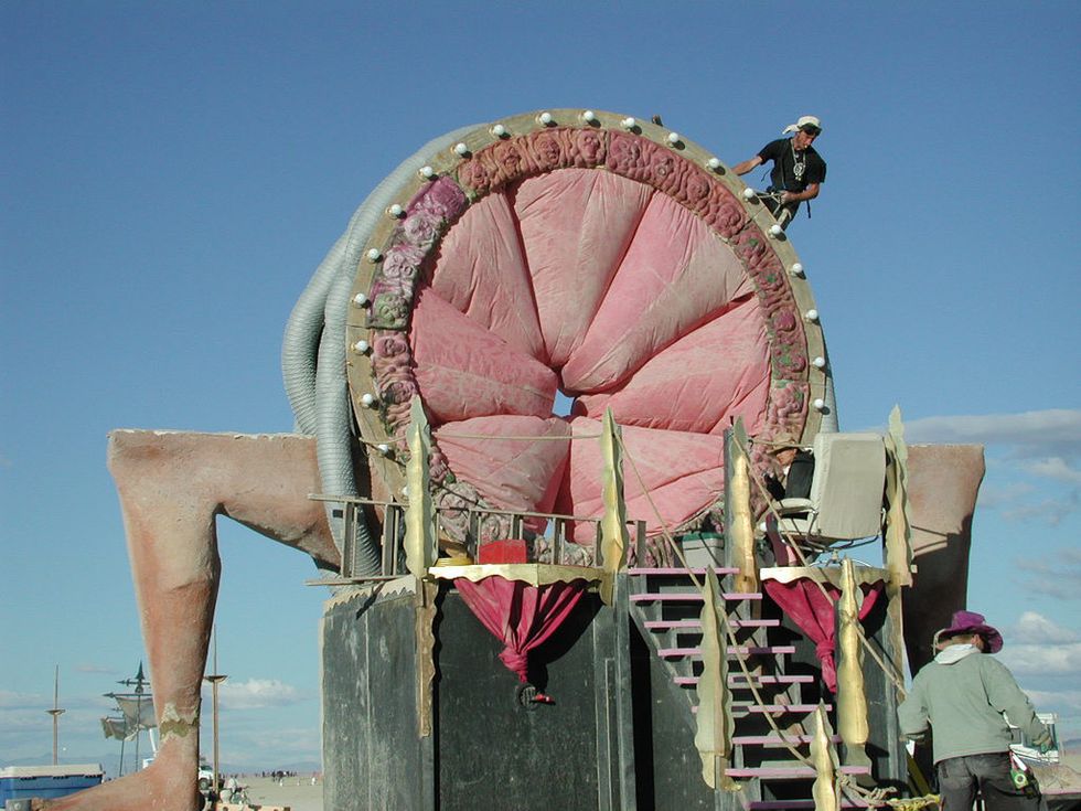 Mean Nasty Black Orgy - What is Burning Man's Orgy Dome - Stories From The Orgy Tent At Burning Man  Festival