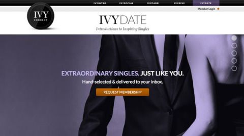 <p><a href="http://www.ivydate.com"><strong>Ivydate<br /></strong></a> <br /><br /> The plum-colored homepage of Ivy Date displays the torsos of a classy dancing couple, the woman with a bare back. &#147;These torsos went to Harvard&#148; is the gimmick of this online dating service, founded by two former students of the university who are surprisingly not the Winklevoss twins. (They supposedly <a href="http://www.xojane.com/issues/ivydate-racist">kicked this woman off</a> because she&#146;s black, so there&#146;s that.) <br /><br /> <em>Join if:</em> if you want to marry a Winklevoss and also try not to be black.</p>