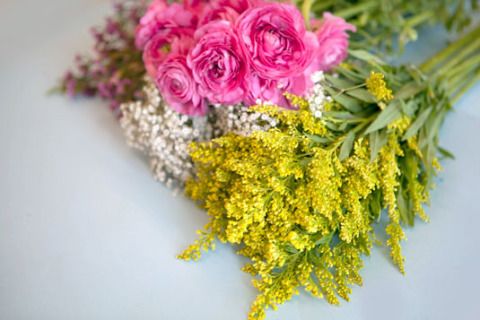 Flower, Bouquet, Cut flowers, Floristry, Flower Arranging, Yellow, Plant, Floral design, Pink, Rose, 