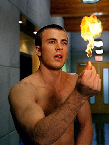 He might have played a Human Torch in <i> Fantastic Four</i>, but hello, we didn't need a blockbuster to tell us he's on fire!
