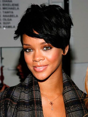 Rihanna Hair - Rihanna Short Hair - African American Hair