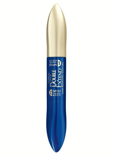 Some mascaras can be harsh and damaging to your lashes. But this double-sided wand has a conditioning primer on one end that's packed with pro-keratin, which strengthens each lash. On the other end there's an awesome, super-black, lengthening mascara that glides right over the primer.


<br /><br />
L'Oréal Double Extend Lash Boosting Mascara, $12.99, <a href="http://www.lorealparisusa.com/_us/_en/default.aspx#/?page=top{userdata//d+d//|diagnostic|main:pdp//objectid+Cos10d_2//{pdp_tab:pdp_overview//objectid+Cos10d_2//}|media:_blank|nav|overlay:_blank}"target="_blank">lorealparisusa.com</a>