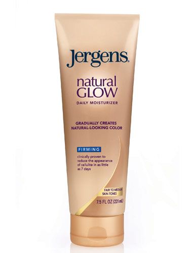 When Jergens Natural Glow first launched, stores couldn't keep it in stock. Now, they've made it even better by adding cellulite-fighting collagen and elastin.

<br /><br />
Jergens Natural Glow Firming Daily Moisturizer, $8.49, <a href="http://www.drugstore.com/jergens-natural-glow-firming-daily-moisturizer-mediumtan-skin-tones/qxp165324"target="_blank">drugstore.com</a>