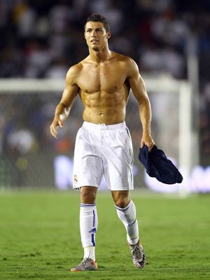 <p>When this striker isn't busy getting goals for Real Madrid or being captain of the Portuguese National Team he's raising the heat.<em> Tudo bem Senhor Ronaldo? </em></p>
<p> </p>