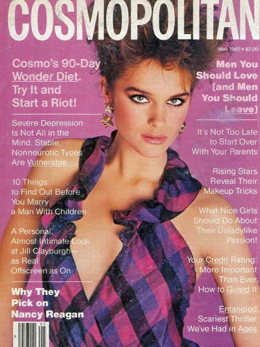 Helen Gurley Brown Cosmo Magazine Covers Model Cosmo Covers