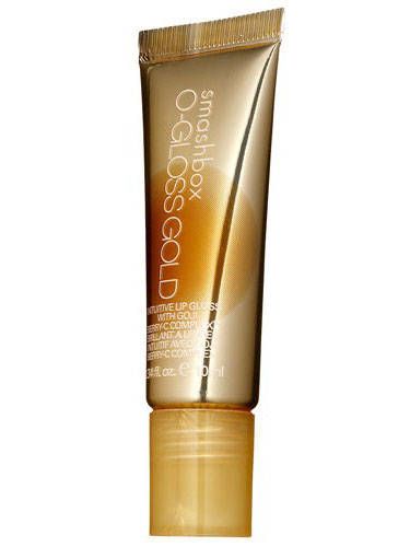 <p>Not sure which metallic lip color will sex up your skin tone? This gloss removes the guesswork with this hue that magically goes from gold to pearly peach, depending on your complexion. It also leaves lips super sheeny and moisturized, thanks to a blend of pomegranate extracts and avocado oil.</p>

<p><a href="http://www.sephora.com/o-gloss-gold-intuitive-lip-gloss-with-goji-berry-c-complex-P284707">Smashbox O-GLOSS GOLD Intuitive Lip Gloss, $23, sephora.com</a></p>