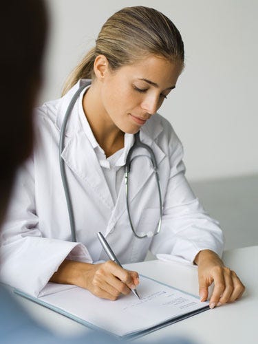 Doctor to write a script