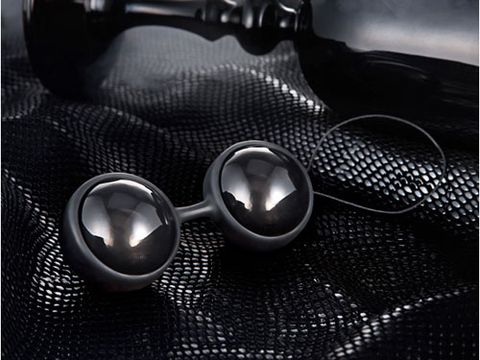<p>Ben Wa balls have been the sex toy to have ever since they were famously stuck up Anastasia Steele in <i>Fifty Shades of Grey</i>. Graciela Pineda, global communications manager for LELO, says that sales of LUNA beads went up 400 percent this year.</p>

$34, <a href="http://www.lelo.com/index.php?collectionName=femme-homme&groupName=LUNA-BEADS-NOIR" target="_blank">LELO.com</a>