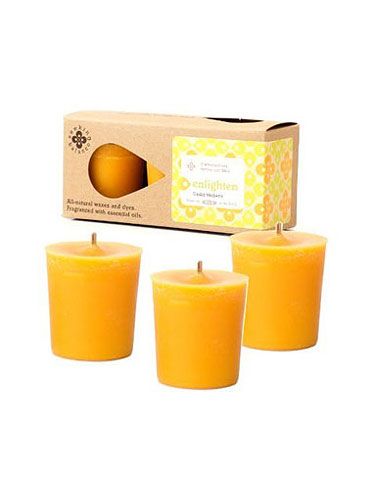 <p>This all-natural votive candle trio instantly brings calm, balance and a spa-like sensuality to any room. Keep them in the bedroom to ward off arguments and encourage good lovin'!</p>

<p>Root Candles Scented Seeking Balance Votive Candles in Cedar Verbena, $10, <a href="http://www.amazon.com/Root-Candles-Scented-Seeking-Enlighten/dp/B008FLXJK4/ref=sr_1_15?s=home-garden&ie=UTF8&qid=1358353107&sr=1-15&keywords=scented+votive" target="_blank">amazon.com</a></p>