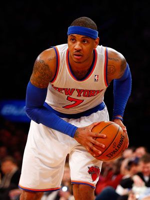 <p>Melo: One of the reasons New York <em>mujeres</em> are still loyal Knicks fans.</p>
