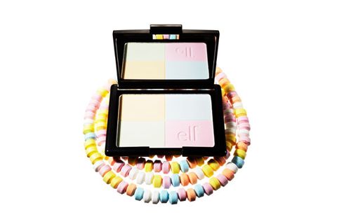 <p>Brighten your face with a swirl of pastel powder.</p>
<p>E.l.f. Complexion Perfection, $3, <a href="http://www.eyeslipsface.com/" target="_blank">eyeslipsface.com</a></p>