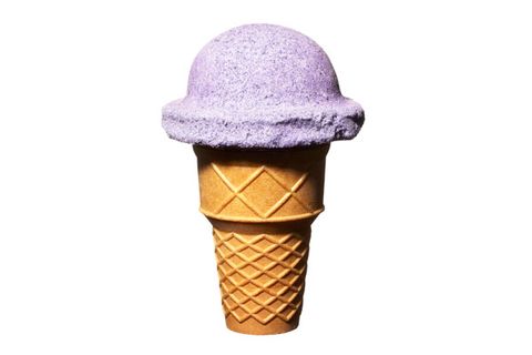 <p>Soak up the body-softening benefits of bath fizz (cone not included!).</p>
<p>Me! Bath Ice Cream, $9.99, <a href="http://www.mebath.com/" target="_blank">mebath.com</a></p>