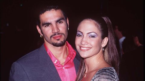 <p>April 1996 - January 1998</p>
<p>Ojani Noa and La Lopez were hot and heavy as her career began to take off. </p>