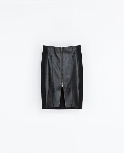 20 Faux and Real Black Leather Skirts - Leather Skirts For Every Size ...