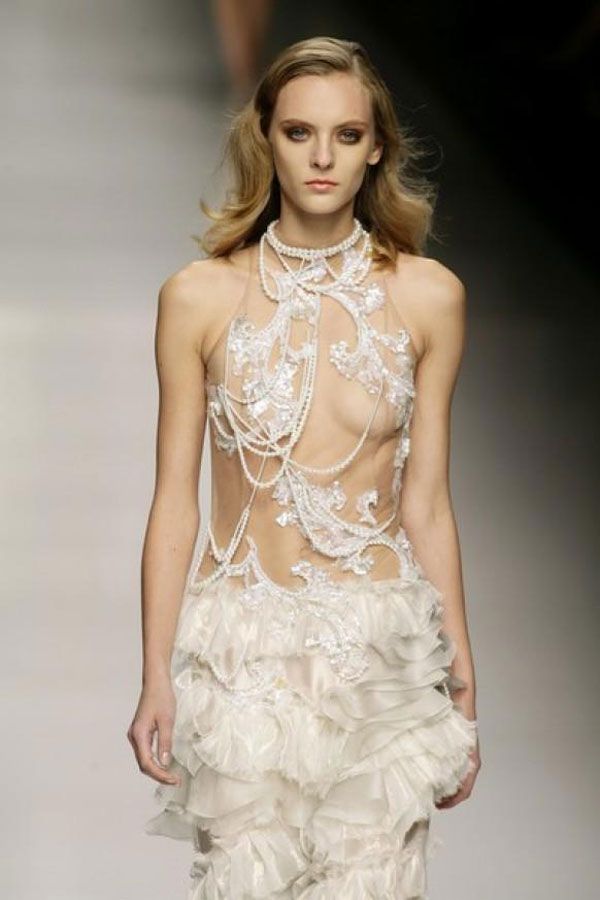 the most revealing wedding dresses