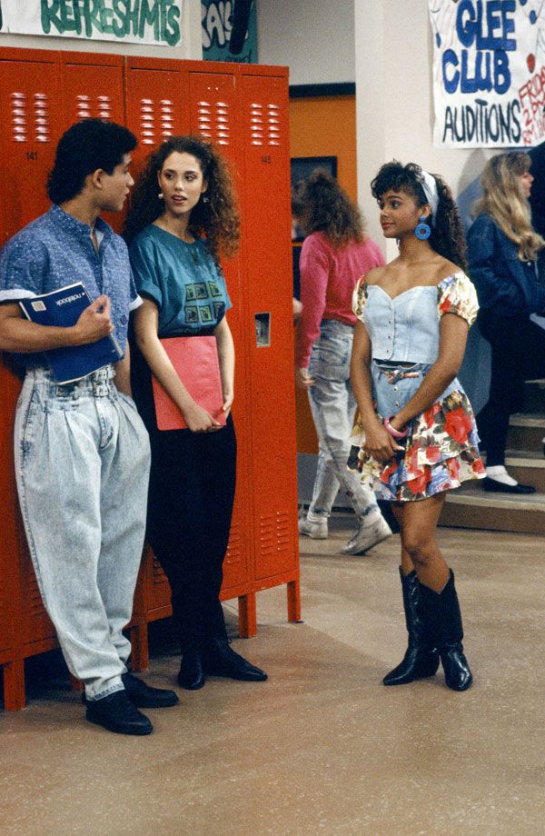 denim outfits 90s
