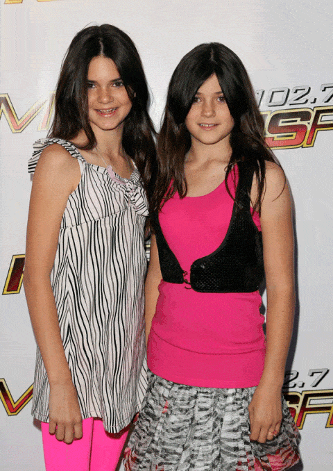 20 Adorably Awkward Photos of Kendall and Kylie Growing Up