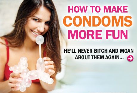 Whereing a condom