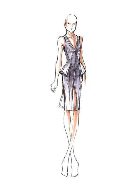 Designer Sketches For NYFW Spring 2014 - NYFW Spring 2014 Fashion