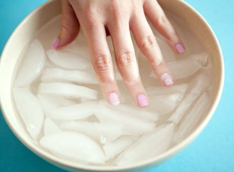 Nail, Skin, Hand, Finger, Pink, Nail care, Manicure, Food, Cosmetics, Nail polish, 