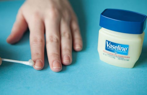 Image result for use vaseline on nail