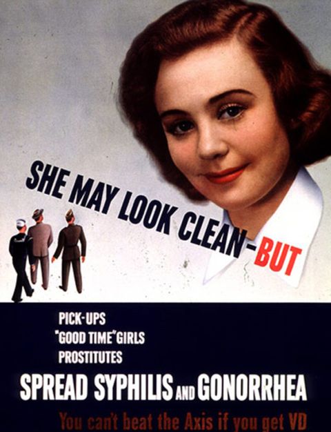 According To These 1940s Sexual Health Ads All Women Have Vd