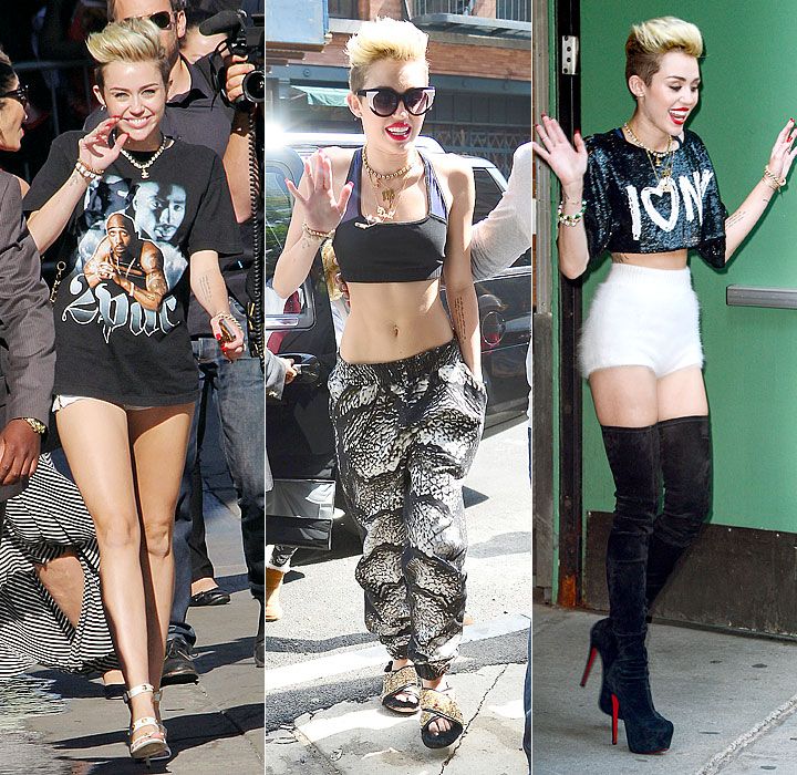 miley cyrus casual style